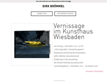 Tablet Screenshot of dirk-broemmel.de